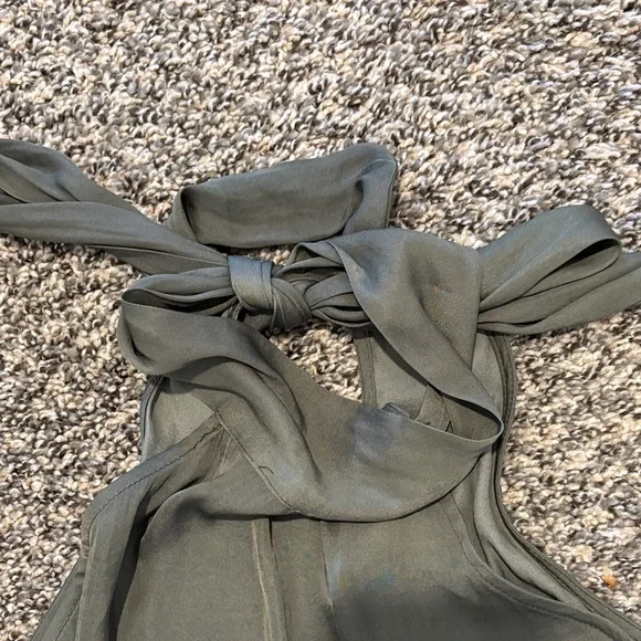 Naked Zebra Dark Green Jumpsuit - Picture 2 of 3